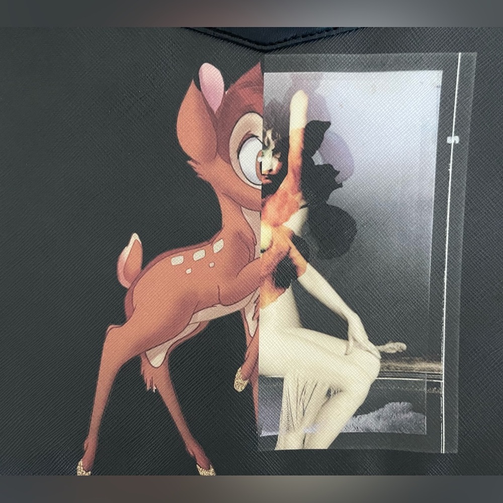 Givenchy × Disney Bambi Print Zippy Clutch